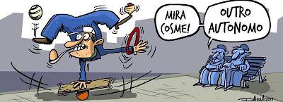 Billin_ES's tweet photo. ¡Pymes y autónomos, somos los verdaderos malabaristas! Adelante valientes y feliz fin de semana. 

Ilustración: L. Dávila
#billin #billinhumor #humor #autonomo #autonomos #pyme #trabajador #trabajo #freelance #ilustracion #viñeta #malabares #malabarista https://t.co/qsXT4N29mn
