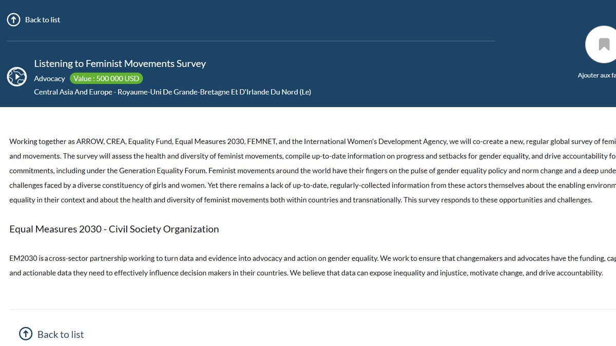 Amanda Austin (@amandarrae) on Twitter photo After more than a year in the making, I'm SO thrilled to see our collective commitment to explore a new pulse survey of #feminist movements together as <a href="/Equal2030/">Equal Measures 2030</a> <a href="/ARROW_Women/">ARROW</a> <a href="/FemnetProg/">FEMNET</a> <a href="/ThinkCREA/">CREA</a> <a href="/equality_fund/">Equality Fund</a> <a href="/iwda/">IWDA</a> - come develop it with us! #GenerationEquality #Genderdata After more than a year in the making, I'm SO thrilled to see our collective commitment to explore a new pulse survey of #feminist movements together as <a href="/Equal2030/">Equal Measures 2030</a> <a href="/ARROW_Women/">ARROW</a> <a href="/FemnetProg/">FEMNET</a> <a href="/ThinkCREA/">CREA</a> <a href="/equality_fund/">Equality Fund</a> <a href="/iwda/">IWDA</a> - come develop it with us! #GenerationEquality #Genderdata