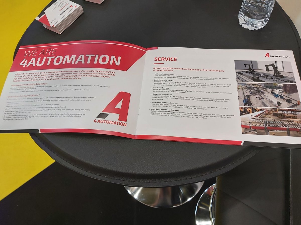 Advance Automation (@advconveyors) on Twitter photo Day 2 of <a href="/IntraLogisteX/">IntraLogisteX Exhibition</a> is underway! Drop by stand 922 for a chat and to grab one of our lovely new brochures!
#conveyors #warehouseautomation #intralogistex Day 2 of <a href="/IntraLogisteX/">IntraLogisteX Exhibition</a> is underway! Drop by stand 922 for a chat and to grab one of our lovely new brochures!
#conveyors #warehouseautomation #intralogistex