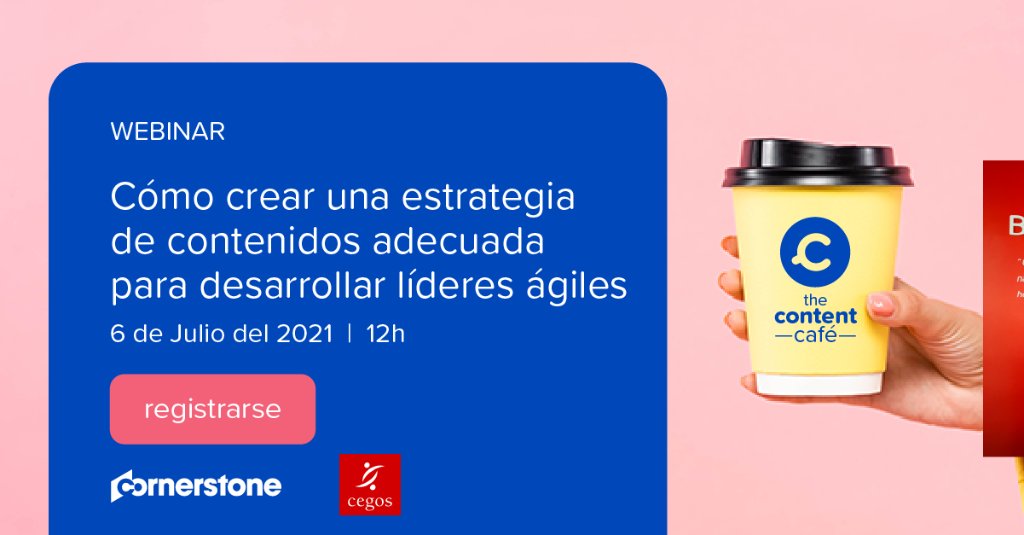 csod_ES's tweet photo. 📣¡Descubre el #ContentCafe que hemos preparado junto a @Cegos_es! [#webinar] ☕
💬¿Cómo crear una estrategia de contenidos adecuada para desarrollar #líderes ágiles? 
🗣️@BeatrizPargaG @o_miralles @AliciaRoy__ 
👉¡Regístrate ya!: https://t.co/C0gUQqDMpu https://t.co/BBNRROdwpq