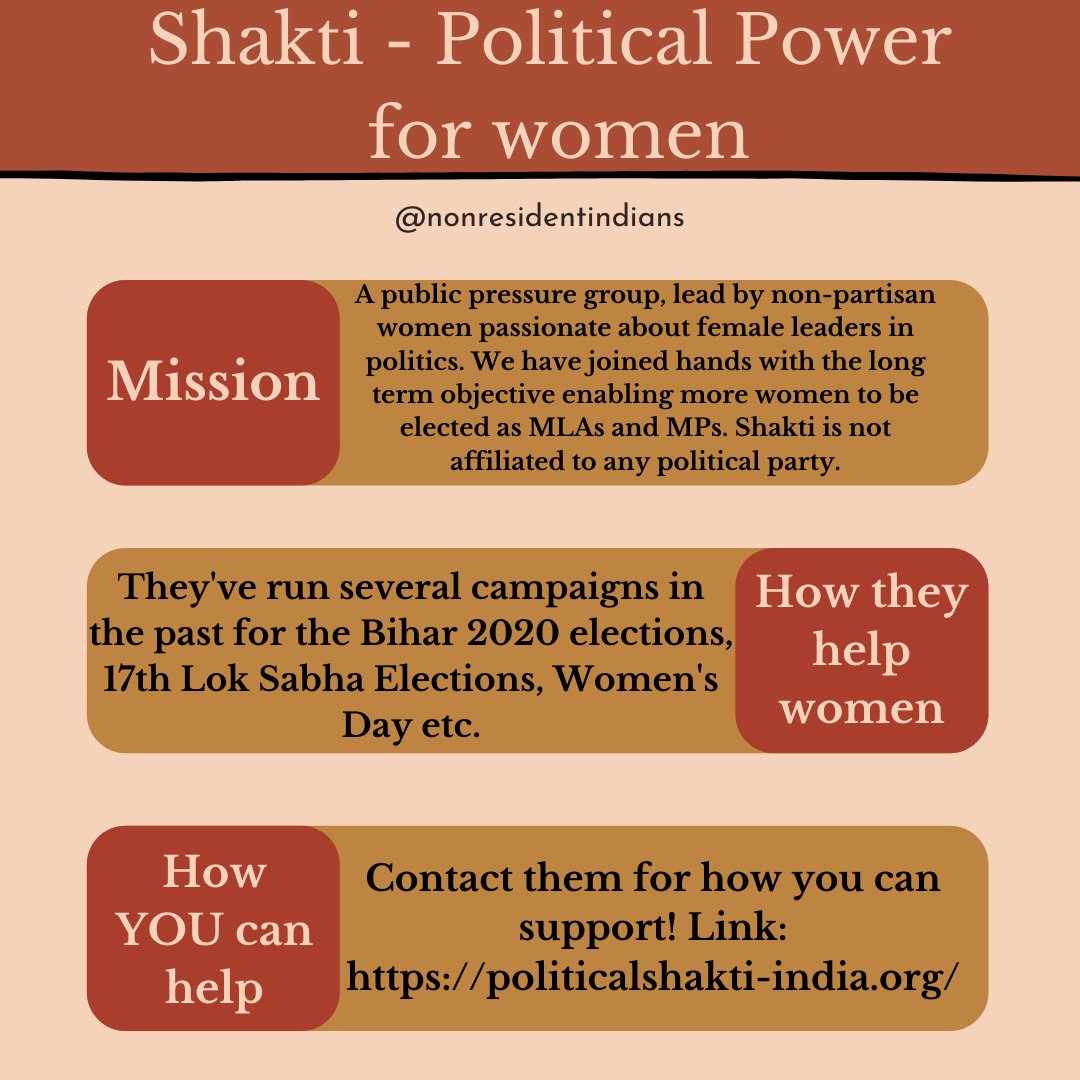 How to support Indian women in politics? Here are some of the answers! (part 1)
#IndianWomen #WomenInPolitics #COROIndia #ISD #Shakti #YIF #NEN #Equality #womenempowerment 
<a href="/coro_india/">CORO INDIA</a> <a href="/isd2047/">Indian School of Democracy</a> <a href="/YoungIndiaFDN/">Young India Foundation 🗳️ 🗣️</a> <a href="/NEN_India/">North East Network</a> <a href="/PoliticalShakti/">Political Shakti</a>