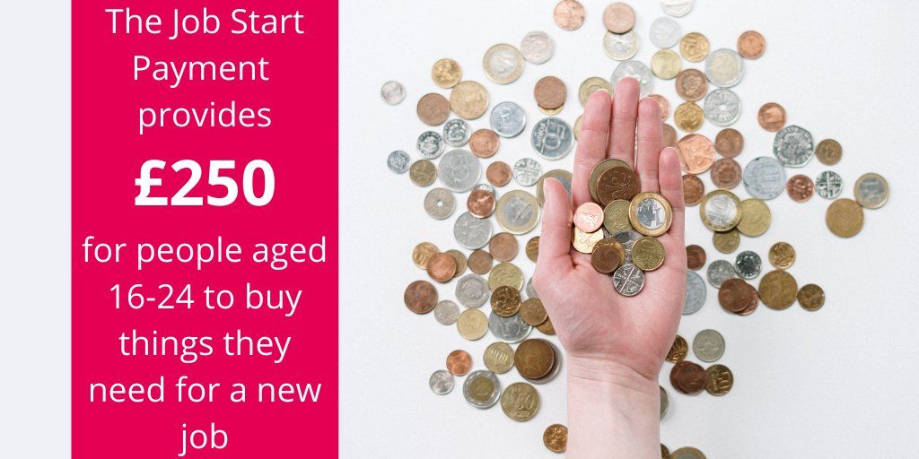 Young people starting new jobs may be eligible for Job Start Payment if they've been out of work and getting certain benefits. 

This payment can help with the costs of starting a new job such as new clothes or transport. 

🔗 buff.ly/3d8diXJ #DYWScot