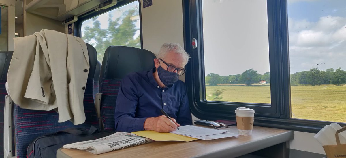 Heading to Norfolk where food banks are needed more than ever as people find themselves struggling due to covid &amp; other pressures. Looking forward to meeting folk in Norwich today and in Kings Lynn tomorrow at the rally to #KeepNHSPublic <a href="/corbyn_project/">Peace & Justice Project</a>