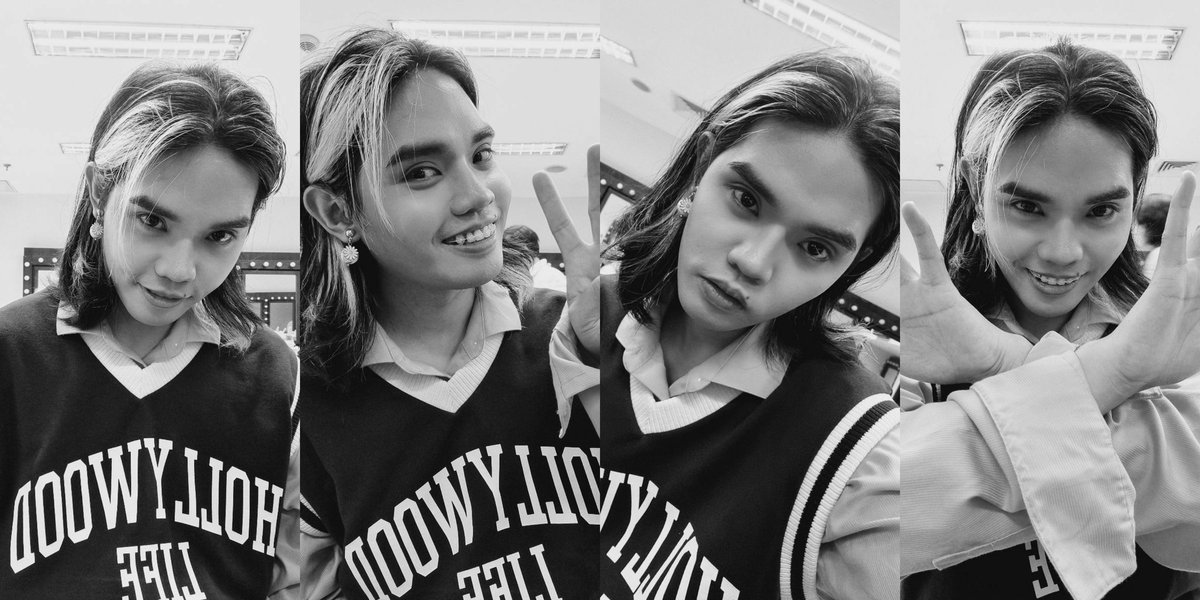 dailynase's tweet photo. you may be in black &amp; white, but you fill our world with so much color. 🥺💜✨

@SB19Official #SB19_PABLO 
📸 @imszmc Lyka Update https://t.co/sbzR0d1X48