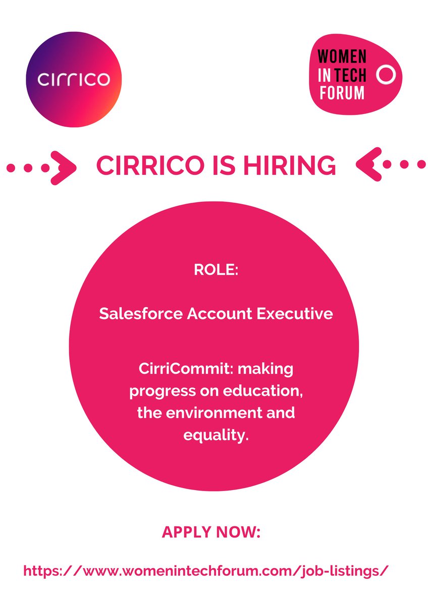 Women In Tech Forum tweet media