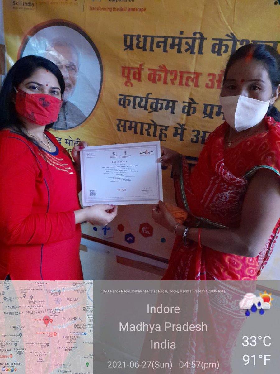 india_mosaic's tweet photo. Congratulations to the candidates for receiving the #RPL training certificate. 

Batch ID – 175129, Traditional Snacks and Savory Makers
Batch ID – 162200, Craft Baker

#FISCI

@MSDESkillIndia @NSDCINDIA @FFicsi https://t.co/6FOEaW735r