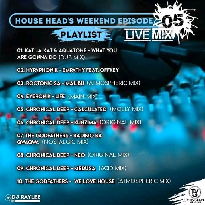 RayleeDj's tweet photo. Dj Raylee - House Head's Weekend Episode 05 [Live Mix]

Download Link》 https://t.co/Xg7LI771f8

《Streaming Links》

Audiomack》 https://t.co/KHjeHzhieS

Hearthis》 https://t.co/uhduua5hWc

Mixcloud》 https://t.co/Iau3aQUPJx https://t.co/7IGkfPfI4e