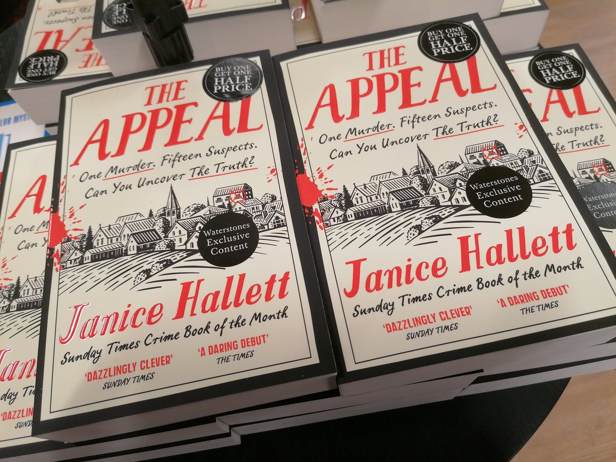 Have you checked out this months Thriller of the Month? The Appeal is a murder mystery set in a small town where an amateur dramatic society and a shady charity appeal hide dark secrets and sinister motives. Perfect for fans of The Thursday Murder Club.