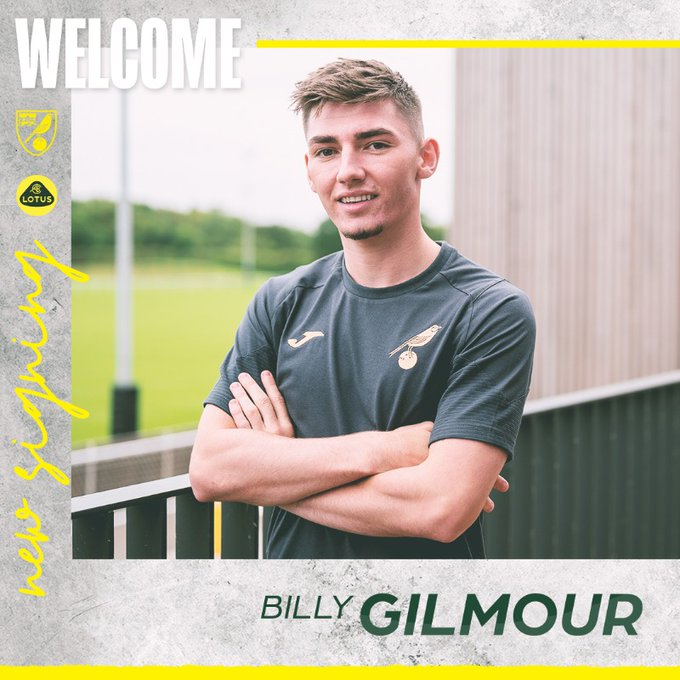 BFFA_Arena's tweet photo. ✅DEAL DONE✅
📝@NorwichCityFC completed the signing of 20-year old 🏴Scottish central-midfielder 'BILLY GILMOUR' from @ChelseaFC, on a season-long Loan deal✍️
#BFFAddiction
#SummerTransferWindow2021 https://t.co/S5fJO4vjfN