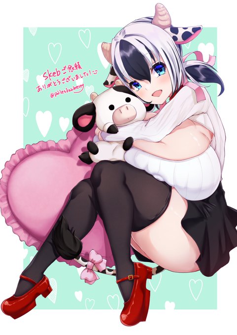 Skeb納品してました!😊
ご依頼ありがとうございました🙌🐮 