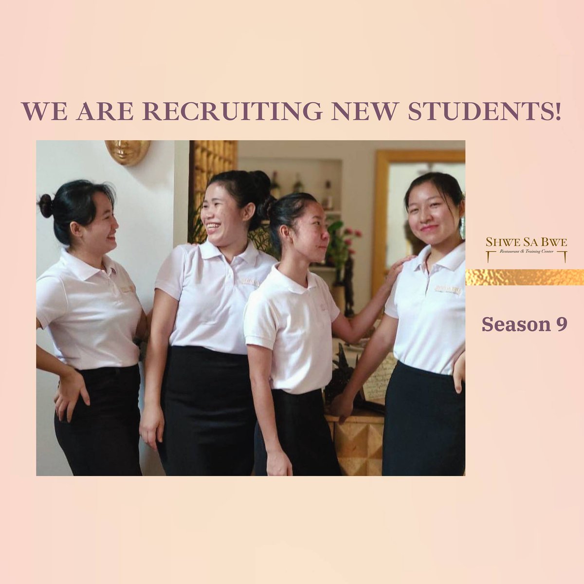 CrossingGain's tweet photo. We're proud to announce our partnership with Shwe Sa Bwe Restaurant &amp; Training Centre.

This is part of our mission to prepare young people for the work of work.

https://t.co/xItFeOEMtt

https://t.co/jBzE6VA12e https://t.co/VyN7fd2Tyx