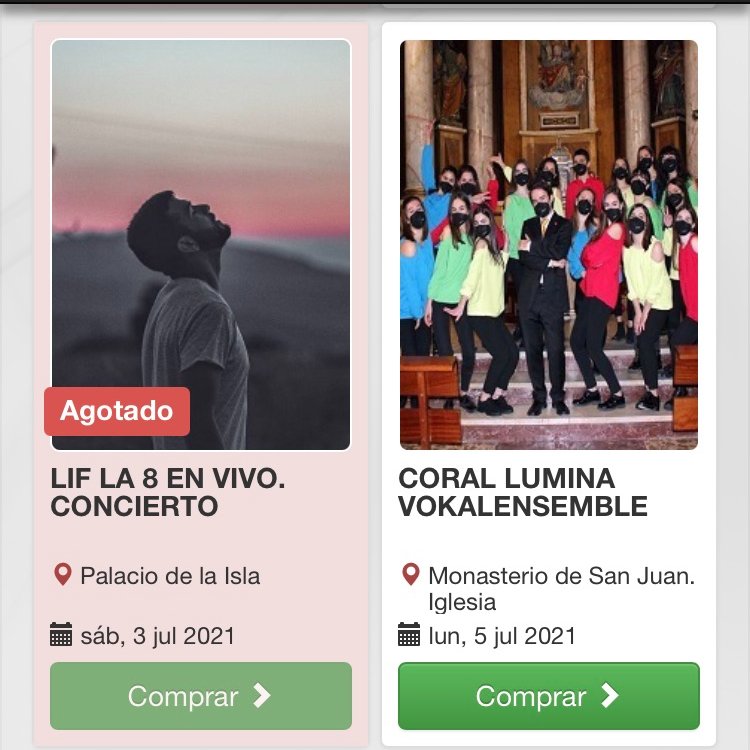 🙌 Hay ganas de música burgalesa🎸

🎧 𝐋𝐈𝐅 𝐋𝐀𝟖 𝐞𝐧 𝐯𝐢𝐯𝐨 𝘢𝘨𝘰𝘵𝘢 las invitaciones para disfrutar del talento burgalés.

🚨 Se podrá seguir en directo en la tv y también a través de nuestra web.

📅 Sábado 20:30h 📺 #La8Burgos
📲  Web cyltv.es/Live/La8Burgos