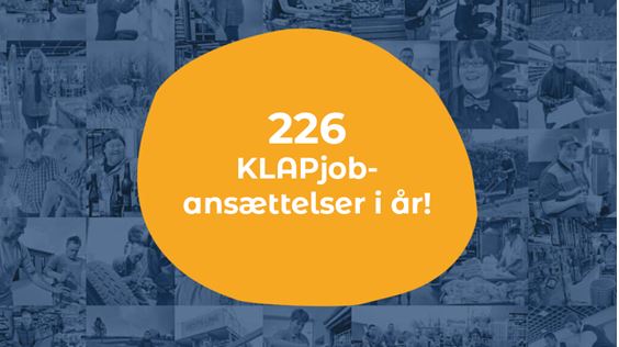 Vi har altså nogle seje jobkonsulenter i KLAPjob. På trods af, at beskæftigelsesindsatsen var lukket ned frem til medio april har de stadig hjulpet 226 mennesker job😀💪