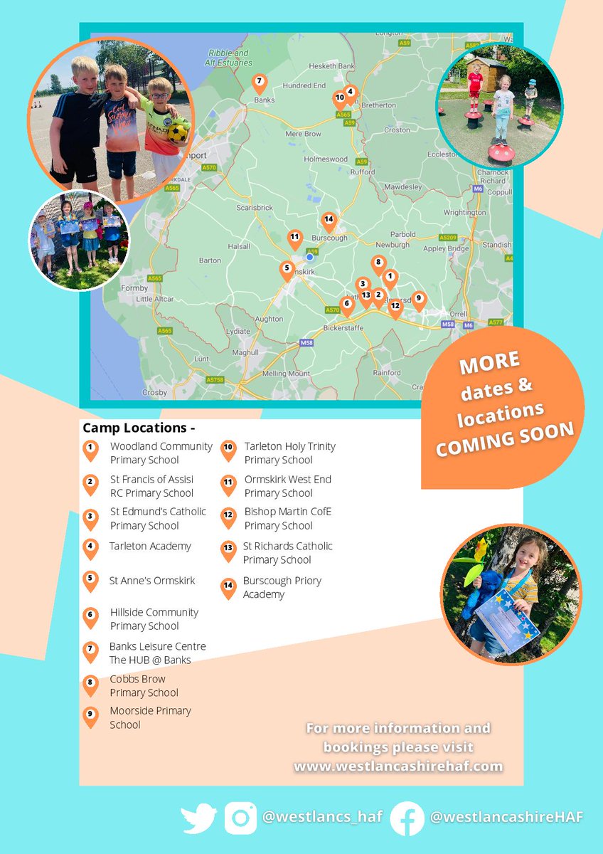 HillsidePSSkem's tweet photo. Have you booked your #HAF summer activity camp place yet?
Places are free for FSM children and lunch is provided!
#summer2021 #summerfunforkids #community #togetherwecanshine ❤️ https://t.co/wRTII7zSGT
