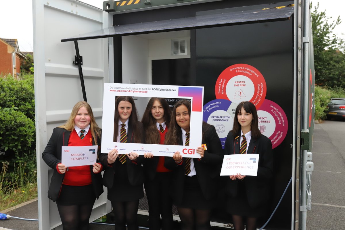 asachelt's tweet photo. We are really enjoying the unique opportunity to host the CGI Escape Room.
Our students are showing a natural flair for #cybersecurity
#ASAChelt #CyberFirstSchool #ExperienceCGI https://t.co/7UhOs9RGSa