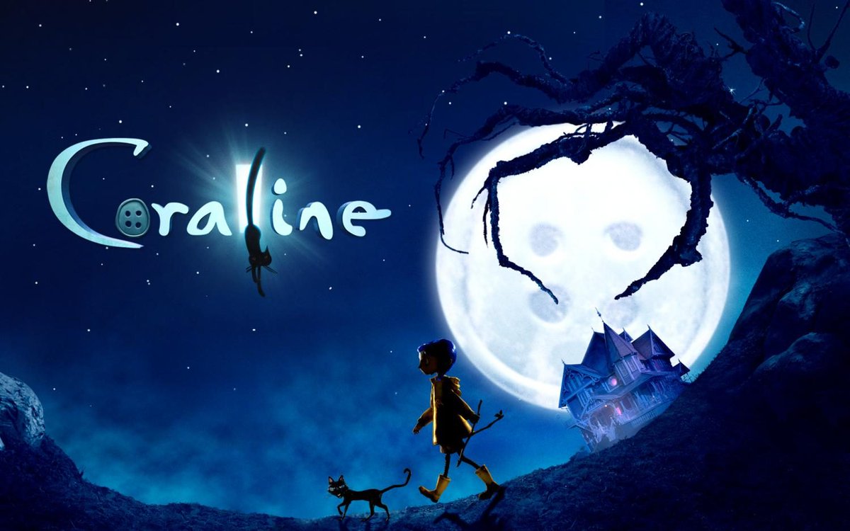 Originally published on this day in 2002, @neilhimself's Coraline. It was awarded the 2003 Hugo Award for Best Novella, the 2003 Nebula Award for Best Novella, and the 2002 Bram Stoker Award for Best Work for Young Readers. #Coraline