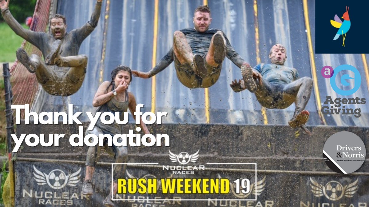 drivers_norris's tweet photo. Massive thank you to @west_hampstead  for their generous donation for the #AgentsLoveMudChallenge. We are very excited and looking forward to seeing you this Sunday:)
We are fundraising for @Agents_Giving  Please sponsor us if you can >>>https://t.co/PskurhbeSH https://t.co/9MAnQRAPlp