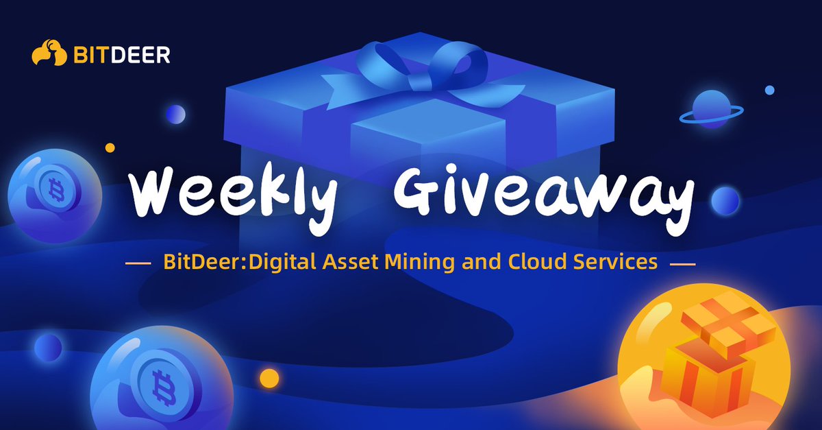 Bitdeer's tweet photo. Yeah, it's Friday!🤟

Thanks for supporting BitDeer, we do #giveaways every week.

Make sure to follow us and share this tweet with your friends! 🤑🤑🤑

More participation, higher rewards!

@cctip_com airdrop 100 DOGE 500 https://t.co/veTpFEjB6q