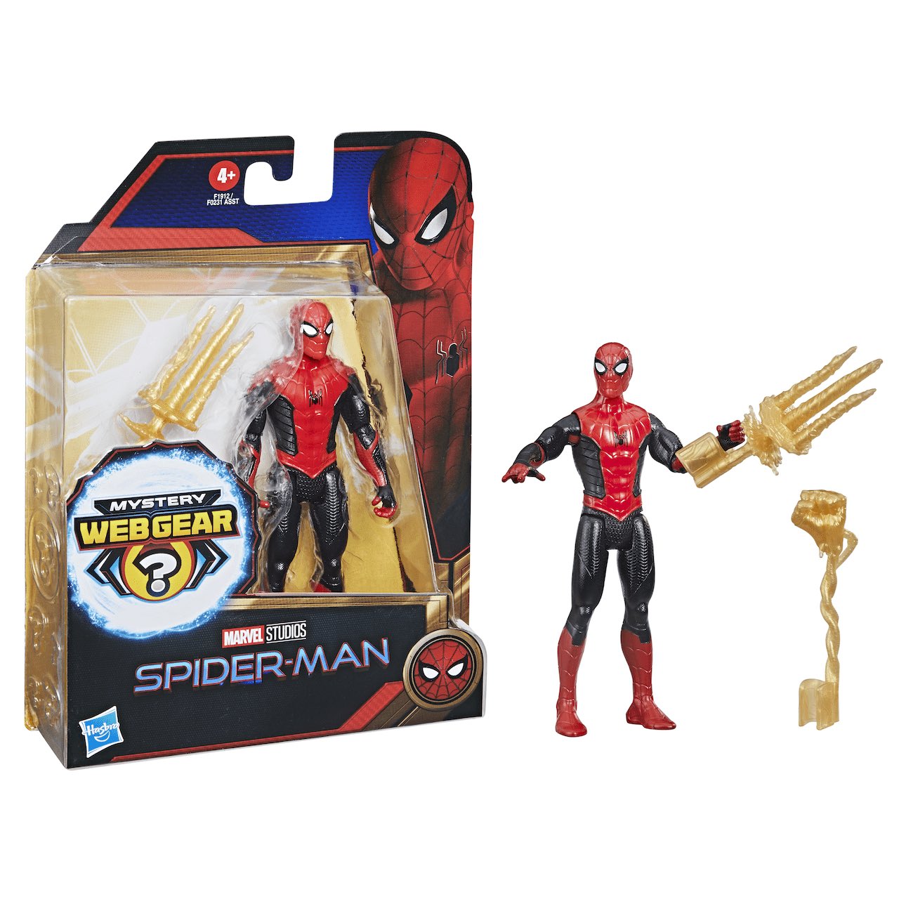 Spider-Man : Far From Home Arachno-jet avec Spider-Man – véhicule jouet de  Spider-Man avec figurine articulée de Spider-Man 