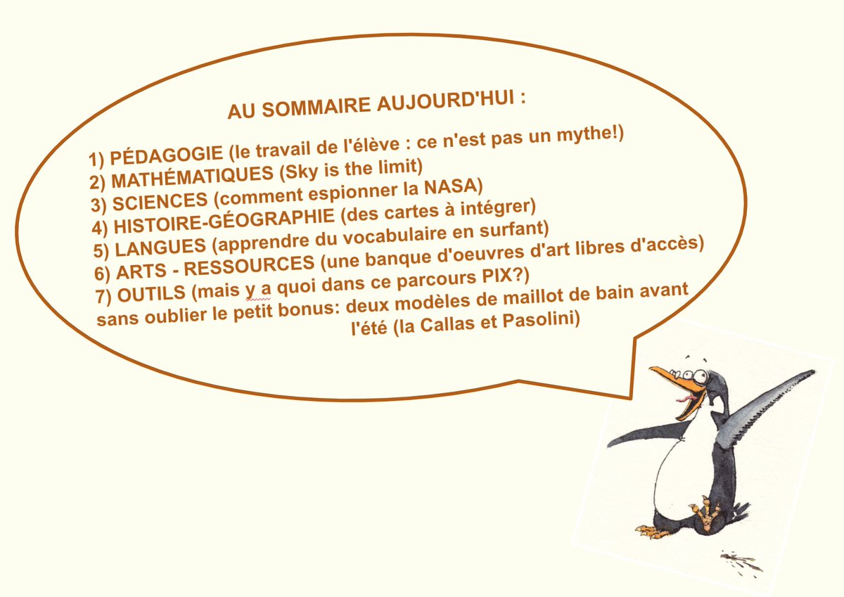 Le nouveau billet d'Alain est en ligne 🐧!
dgxy.link/lebilletdalain 
Malin, Alain!