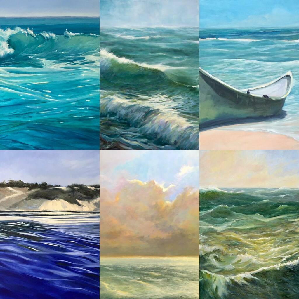Friday snippets from the studio!
Cheers to the weekend! 
What are your 4th of July plans? 
#weekendfun #beaches #boats #oceanside #holidaygetaway #buysomeart #beacollector #artgallery #artgalleries #919raleigh #raleighartists instagr.am/p/CQ0lVxdrq8P/