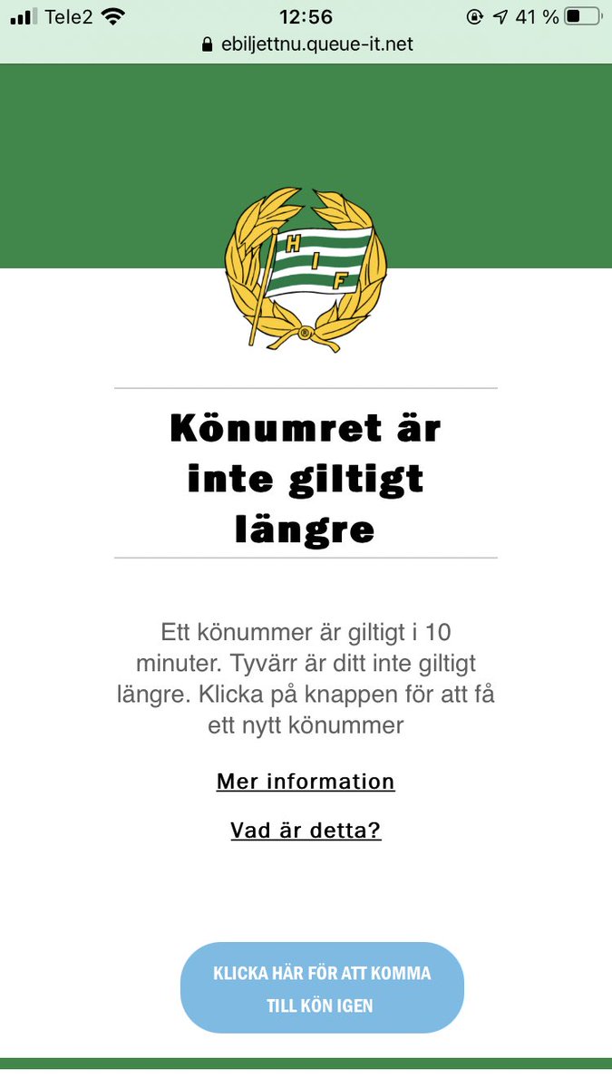 Köade alltså i 2,5 h för att få en skärm som hoppade och sedan det här. Dra åt helvete