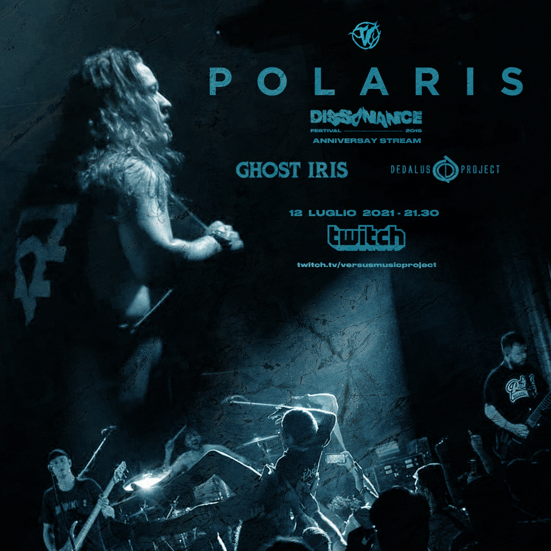 il 12 Luglio torniamo live anche sul nostro canale <a href="/Twitch_Italy/">Twitch Italia</a> per rivivere lo show dei POLARIS al #DissonanceFestival 2019. Special guest <a href="/GhostIrisDK/">GHOST IRIS</a> e <a href="/Dedalus_Project/">Dedalus Project</a> 
Accesso gratuito!