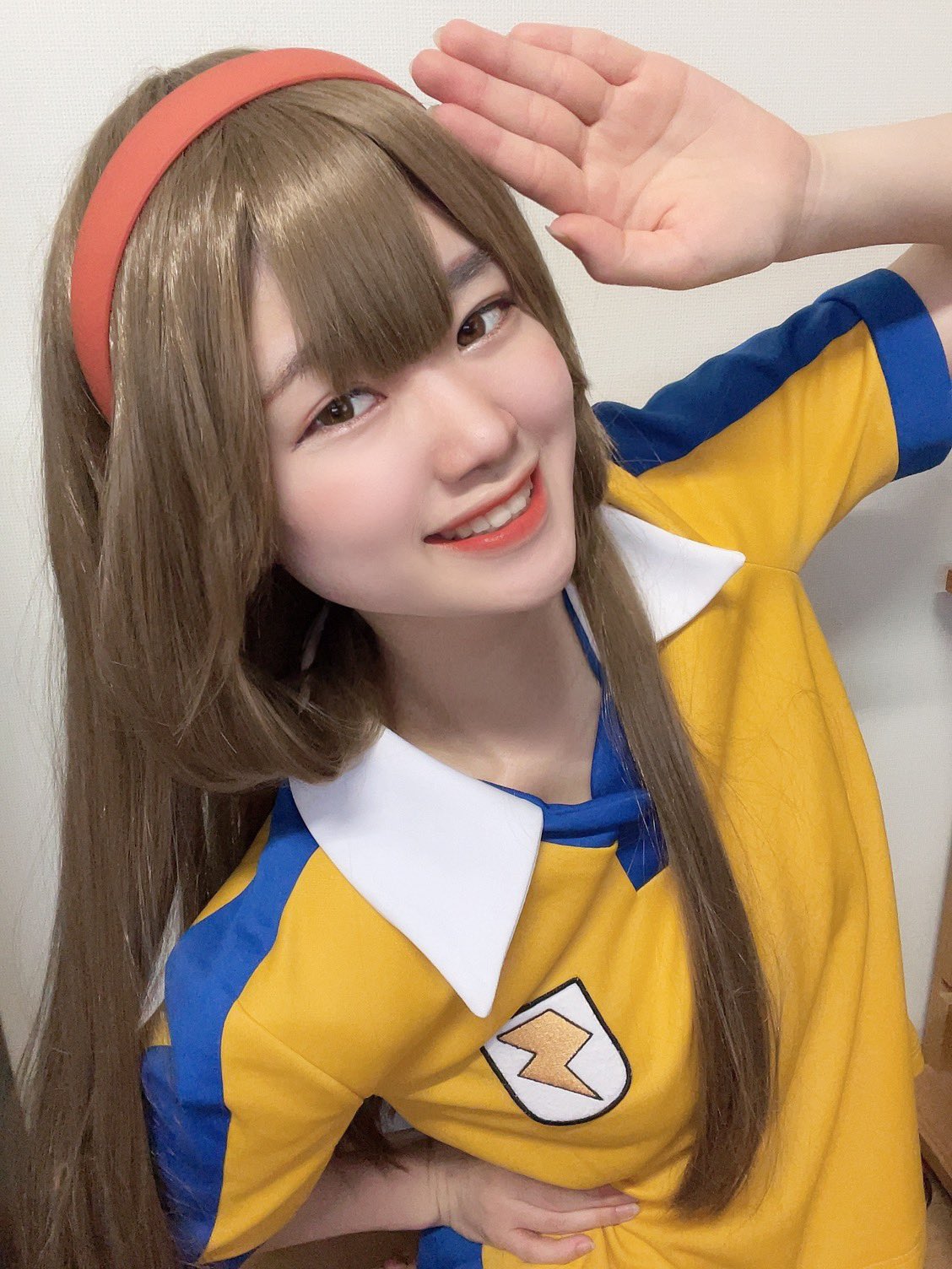 【6月末までの出品】イナズマイレブンGO ユニフォーム 菜花黄名子 コスプレ一式 リョウ on X: 