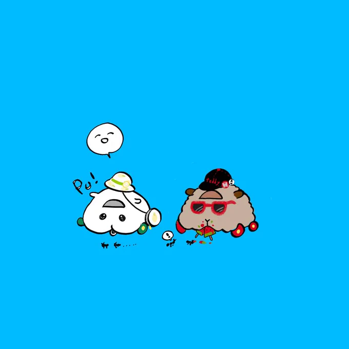 前に描いた絵をちょっと修正したバージョン 
