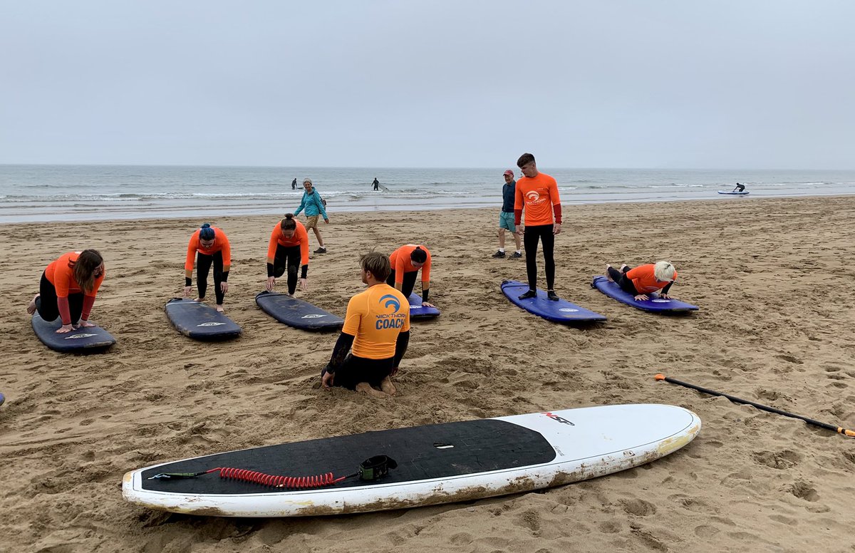 AshtonSixth's tweet photo. 🏄‍♂️The sea mist and lack of waves didn’t stop us - we all enjoyed it! Thanks @NickThornSurf for your expert tuition. See you next year hopefully! 
#sixthform #enrichment https://t.co/cFidkoLIHT