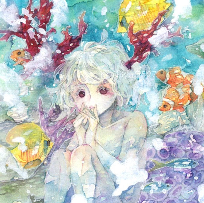 アルビノのtwitterイラスト検索結果