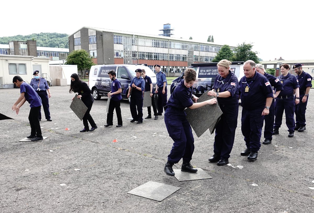 Royal Navy Engagement (@rnengagement_ra) on Twitter photo #RNAttract WWE were delighted to welcome Captain Pete Viney to Fitzalan High School during his visit to Cardiff. He joined in with some games and leadership tasks with the cadets, and announced the name of our new van, HMS Fitzroy; chosen by one of the cadets <a href="/Fitzalan_CCF/">Fitzalan CCF</a> #RNAttract WWE were delighted to welcome Captain Pete Viney to Fitzalan High School during his visit to Cardiff. He joined in with some games and leadership tasks with the cadets, and announced the name of our new van, HMS Fitzroy; chosen by one of the cadets <a href="/Fitzalan_CCF/">Fitzalan CCF</a>