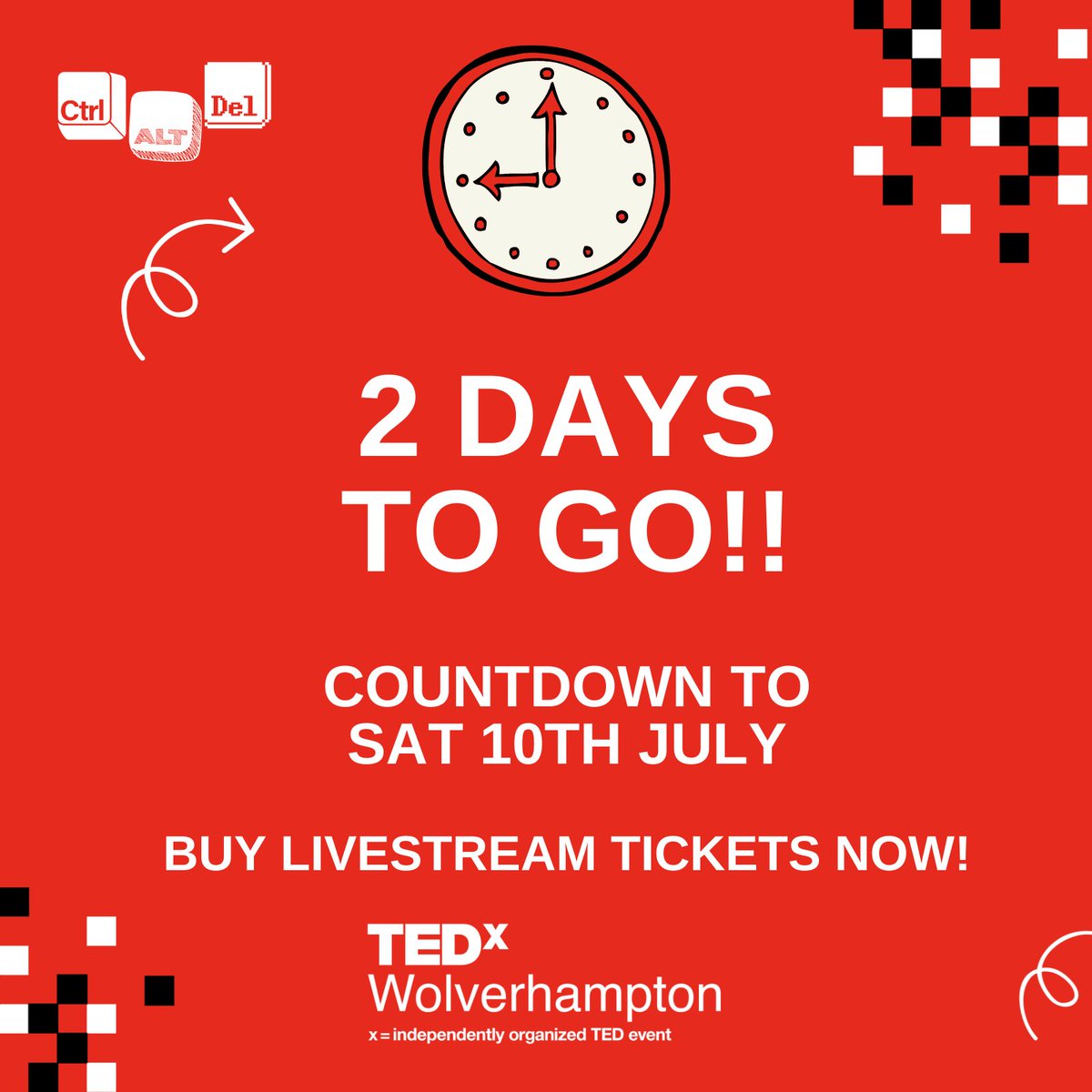 TEDxWolves's tweet photo. ❌ Did you know that the #TEDxWolverhampton team is made up of volunteers? We're in this for the love ❤
This year we welcome back former team member @ArunKapur333 as a performer & we can't wait to see what he has in store!
Book your livestream ticket: https://t.co/YoPTE2cnVP https://t.co/yigZZux1ZE