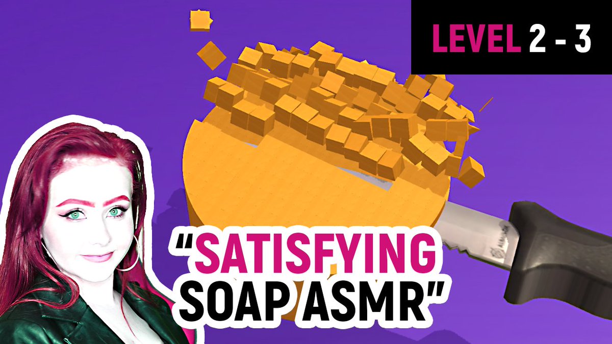 asmrgamerdotcom's tweet photo. Ohhhhh, soap cutting is so satisfying. Hope you enjoy my new ASMR/ Satisfying vid 😍❤ https://t.co/7kEWcjsn4B #soapcutting #asmr #satisfying #oddlysatisfying #gaming #gamer #gamergirl https://t.co/BHRM9FuS8Z