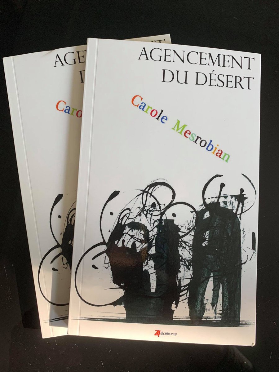 LaCauselit's tweet photo. #Lacauselit #Z4Editions Agencement du désert, Carole Mesrobian (par Philippe Leuckx)
https://t.co/yWaADHKtsI https://t.co/wneosaIpCd