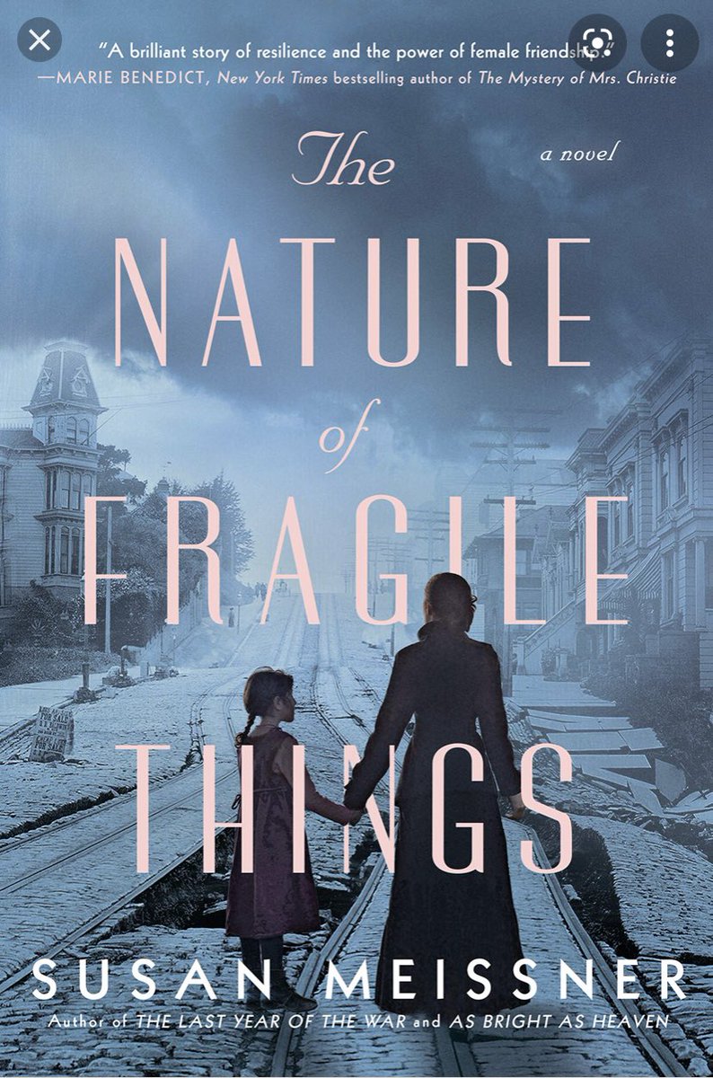 mollymarieCLE's tweet photo. @prvkhvr My mom and I both devoured and adored @SusanMeissner’s The Nature of Fragile Things! https://t.co/jF27wZqVot