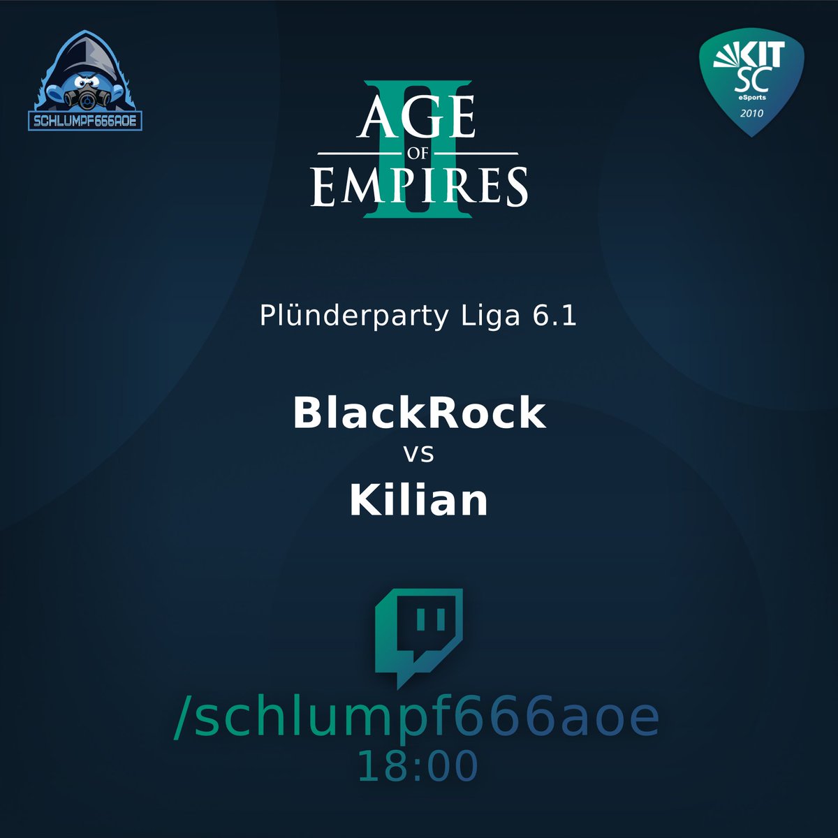 kitscesports's tweet photo. [#AoE2]
Heute Abend gibt es wieder die schönsten Age-of-Empires-Szenen aus der Plünderparty!
Ab 18:00 Uhr wird live das Bo3-Spitzenspiel aus Liga 6.1 übertragen, anschließend werden einige Best- und Worst-Of-Plays aus den vergangenen Spieltagen gezeigt.
➡️https://t.co/llNya43Xpv https://t.co/6NvSNv8PP5