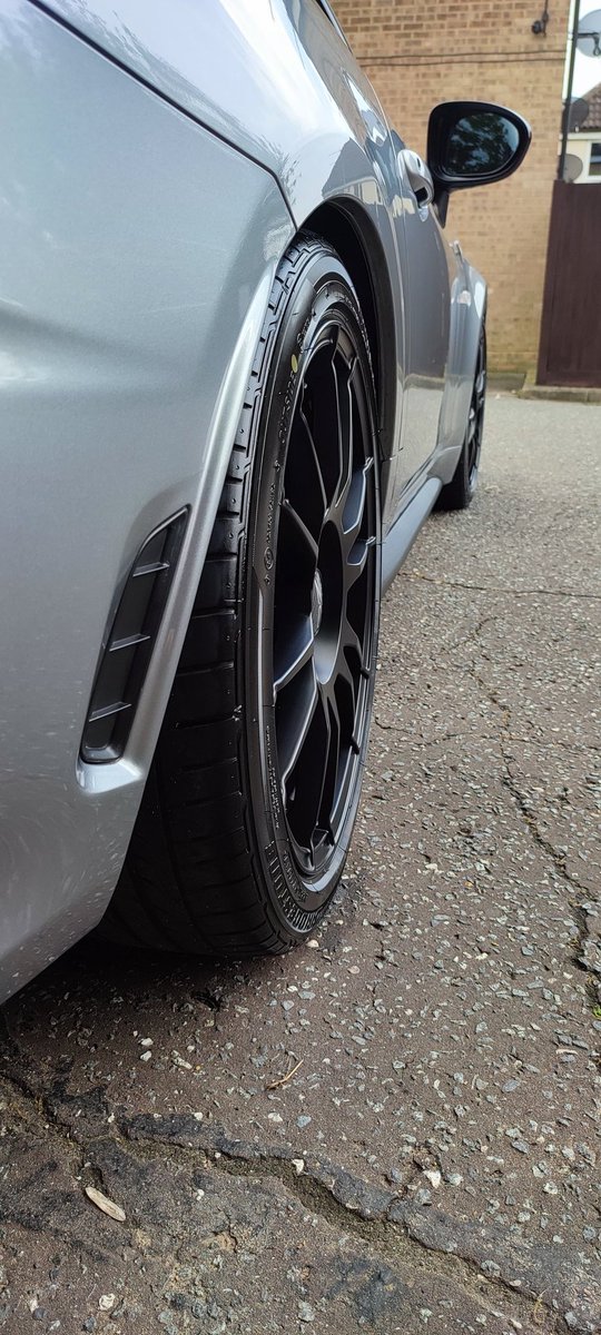 New wheels and suspension 😍👌🇮🇹 #OZ #Ultraleggera #Eibach #Abarth