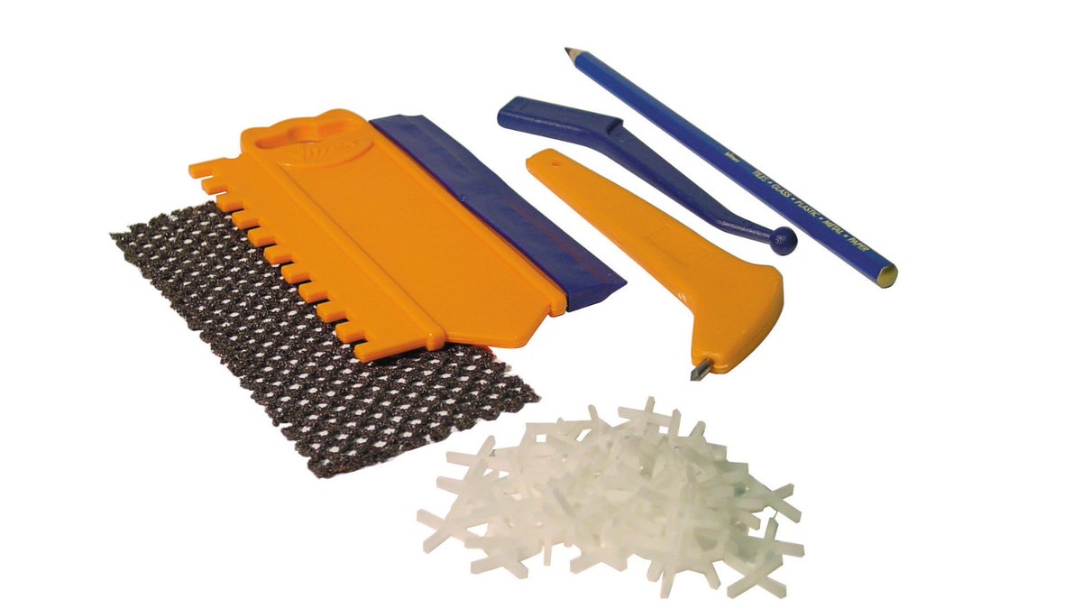 QEPVitrex's tweet photo. Our handy Tiling Starter Kit is the perfect solution for those starting their first tiling project, with everything you need for a professional looking finish. All you’ll need to worry about is what design tiles to choose! https://t.co/2b9ODdoCXl https://t.co/NoVb3uuJCw