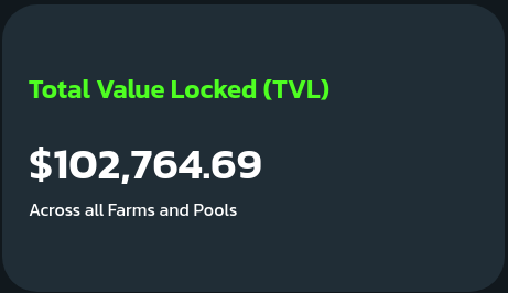 We just reached 100k TVL !! 
Our APR's are still crazy. 🚀🚀
Come to FusionFinance and secure yourself some easy earnings.
Farming starts in 8 hours!
fusionfinance.farm
#yieldfarm #YieldFarming #cryptomoonshots #DeFi #DApps #BSCGems #bscgem #staking #BNB