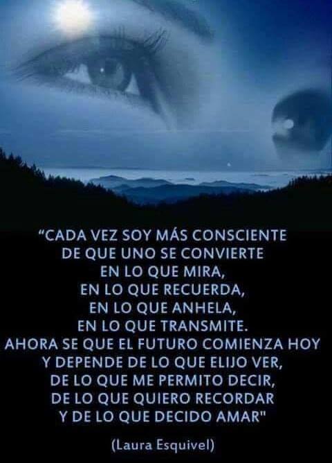 Cada vez soy más consciente