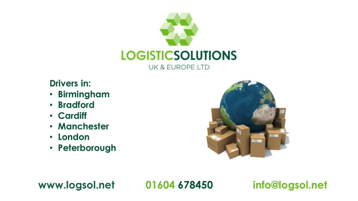 HAPPY FRIDAY!
Our drivers are scattered around the UK today. Can they help you with any deliveries or collections while they are out and about?
Give us a call on 01604 678450.
#SameDayDelivery #Couriers #London #Birmingham #Manchester