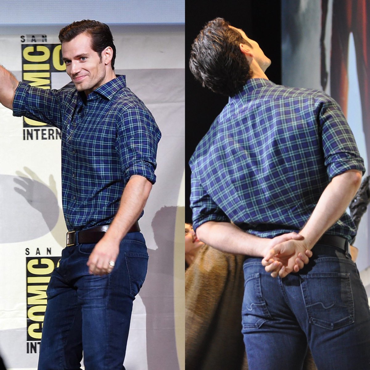 henry cavill at comic con but his ass gets bigger every yearpic.twitter.com...