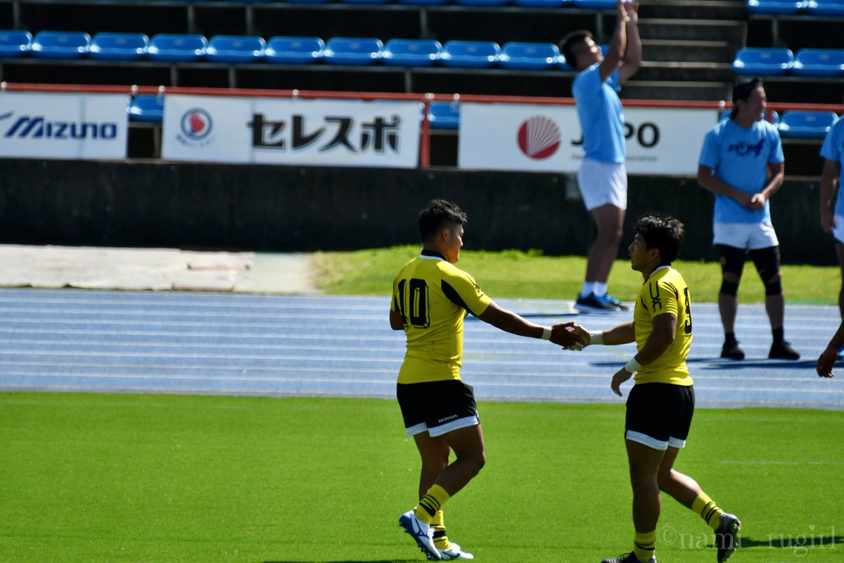 nami_rugirl's tweet photo. 2019.9.30 #いきいき茨城ゆめ国体2019
三重県vs北海道
🔥9 #生方信孝 選手
🔥10 #忽那健太 選手
#第74回国民体育大会 #茨城国体 #セブンズ #7人制ラグビー #hondaheat #ホンダヒート #heattime #teamhonda #allheat #三重県代表 https://t.co/dJO4kbNTsn