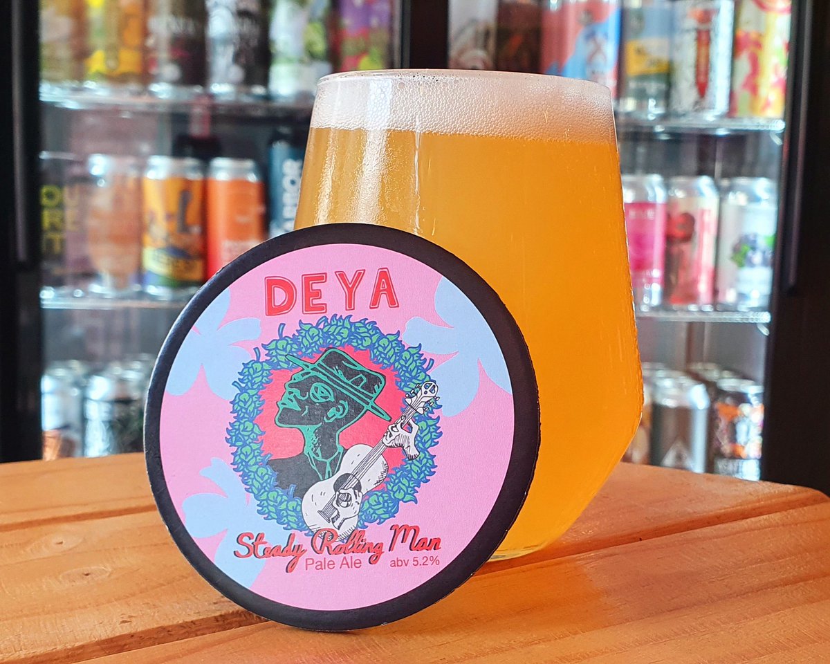Craft on tap today is @deyabrewery Steady Rolling Man. Open today and tomorrow between 12pm & 8pm.
#steadyrollingman #craftbeer #bottleshoplife