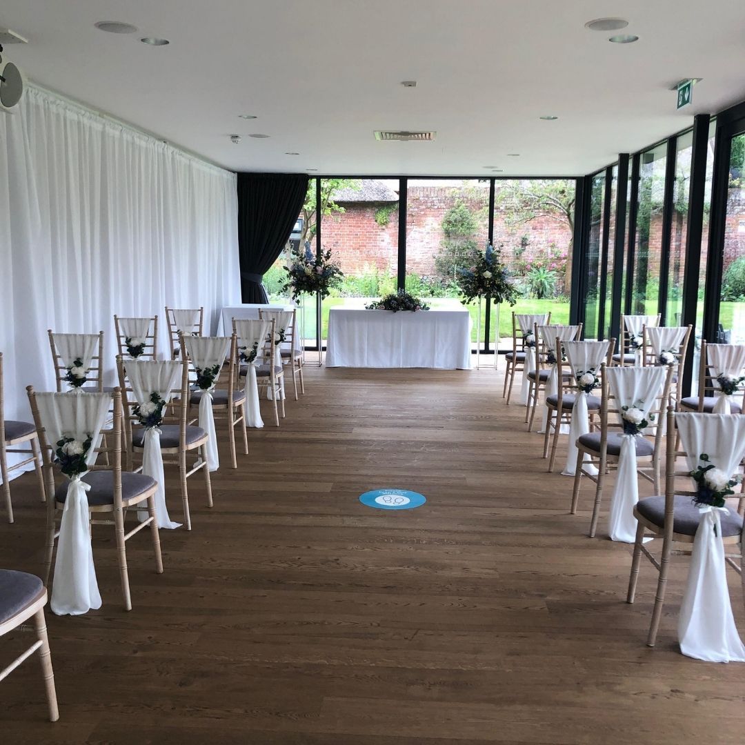 epiceventhire's tweet photo. Bijou, but just as beautiful. Are micro weddings here to stay? With setups as stunning as this one at @norfolkmead we think so and, of course, we're here to help! Get in touch to talk micro weddings in autumn 21 and beyond. https://t.co/6ne8OW8iL9