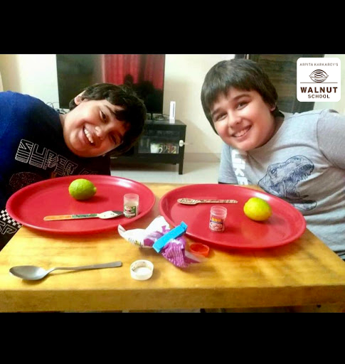 WalnutEducation's tweet photo. When life gives you a lemon, what do you do? 

Our first and second graders will answer – MAKE A VOLCANO! Read more : https://t.co/b8ms23tTQo https://t.co/MIl6M5P8sL