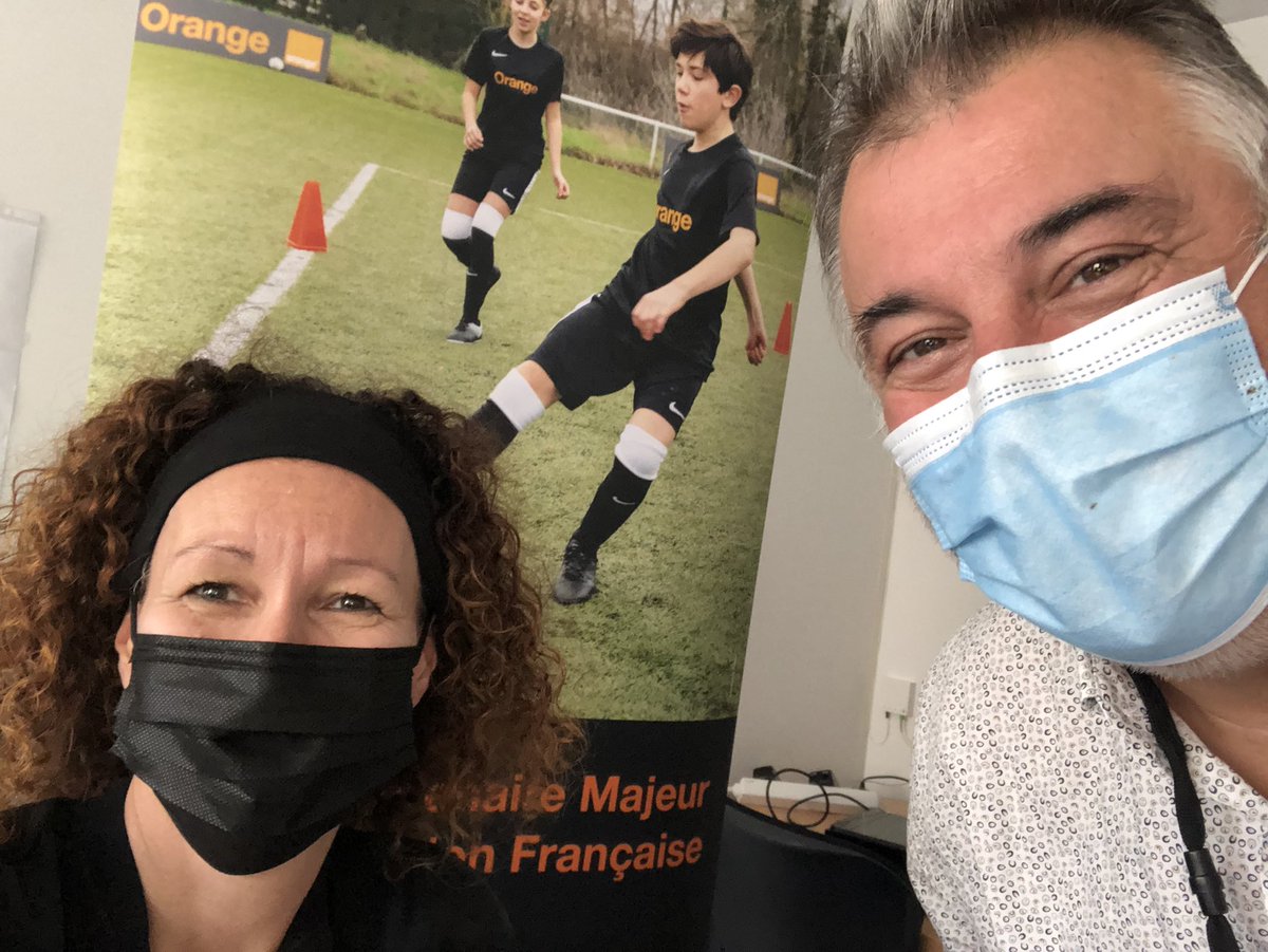 CLandomiel's tweet photo. Le retour sur site ? Du plaisir et de la proximité 👍 #teamDircom en direct d’Orange #Metz Sablon @OrangeGrandEst https://t.co/McqLXXpF73