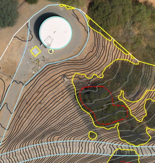 AirWorksUS's tweet photo. Drone mapping experts, @ZnapFly recently processed this 12-acre site on our platform. These are some of the coolest contours we've seen! We couldn't pass up the opportunity to showcase for this week's #projectspotlight. All done with our #autonomousCAD + QC process. https://t.co/Ztk9htgxxU