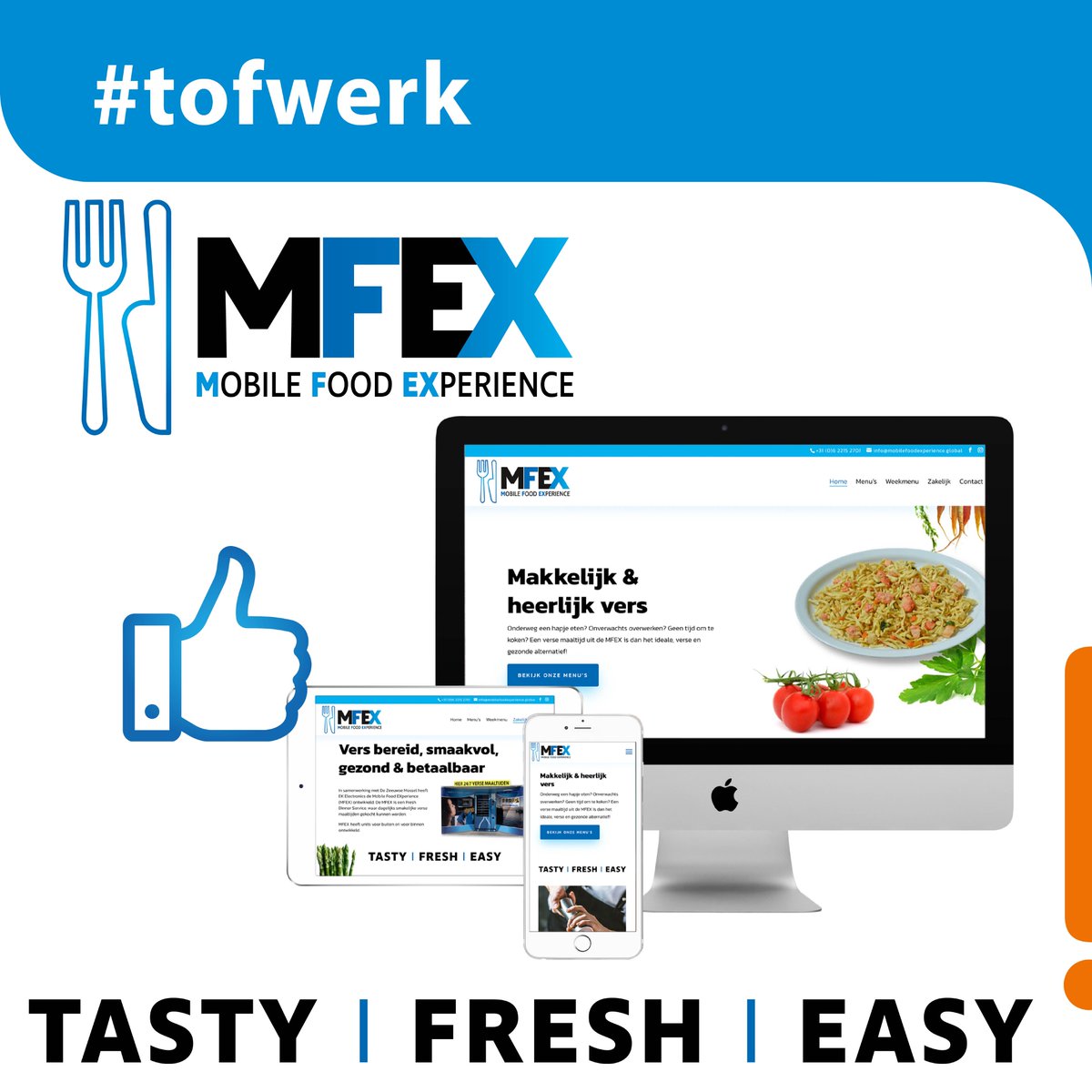 In minder dan twee weken van niets naar iets, wat een gaaf project!

We realiseerden:
- logo
- website
- inrichten diverse socialemediakanalen

#grafischevormgeving #logo #webdesign #tofwerk #toffeklant